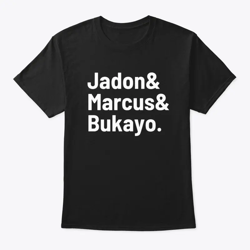 Show support - Marcus, Jadon and Bukayo 